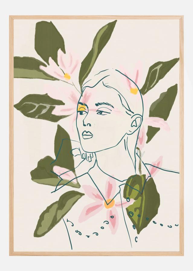 Floral Reflection Poszter