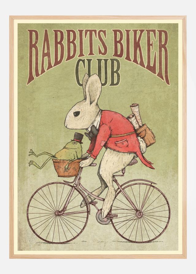 Rabbits Biker Club Poszter