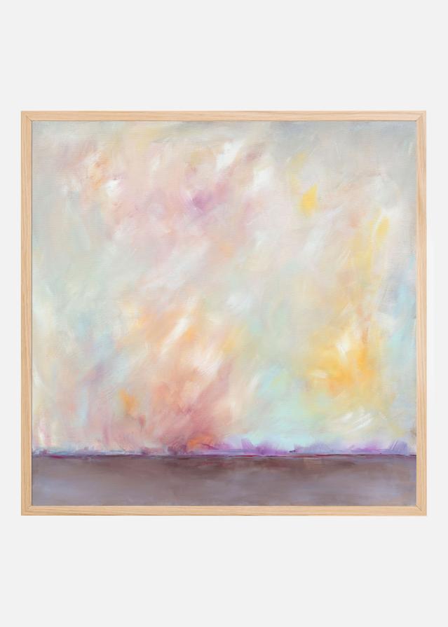 Expressionist Colorful Abstract Poszter