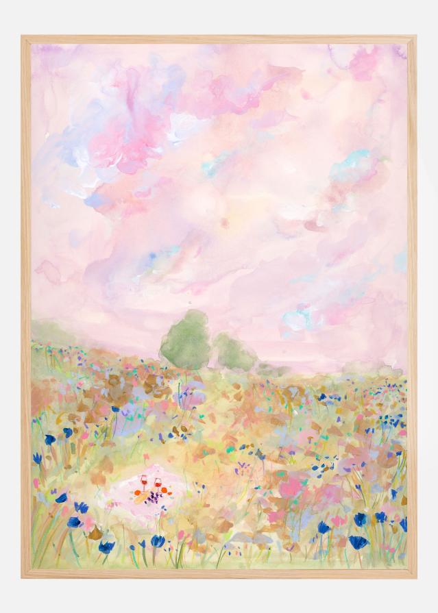 Pastel Meadow Bliss Poszter