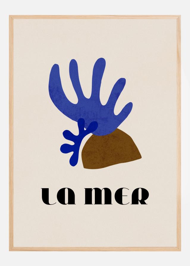 La Mer Abstract Ocean No. 01 Poszter