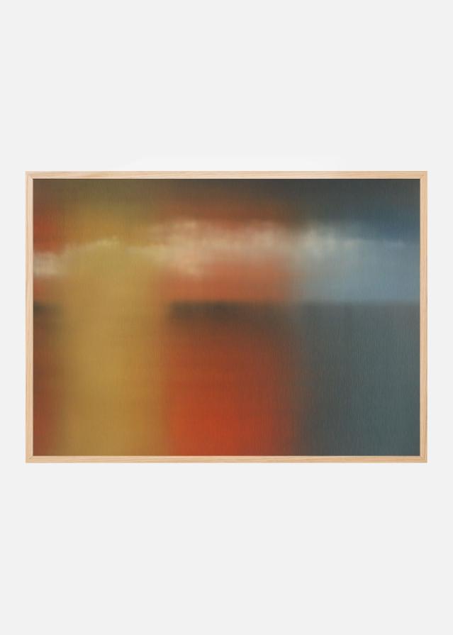 Burgeoning Surge Oil On Canvas Poszter