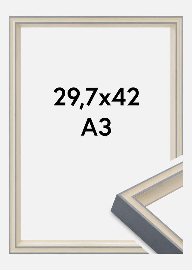 Keret Riga Akrilüveg Szürke 29,7x42 cm (A3)