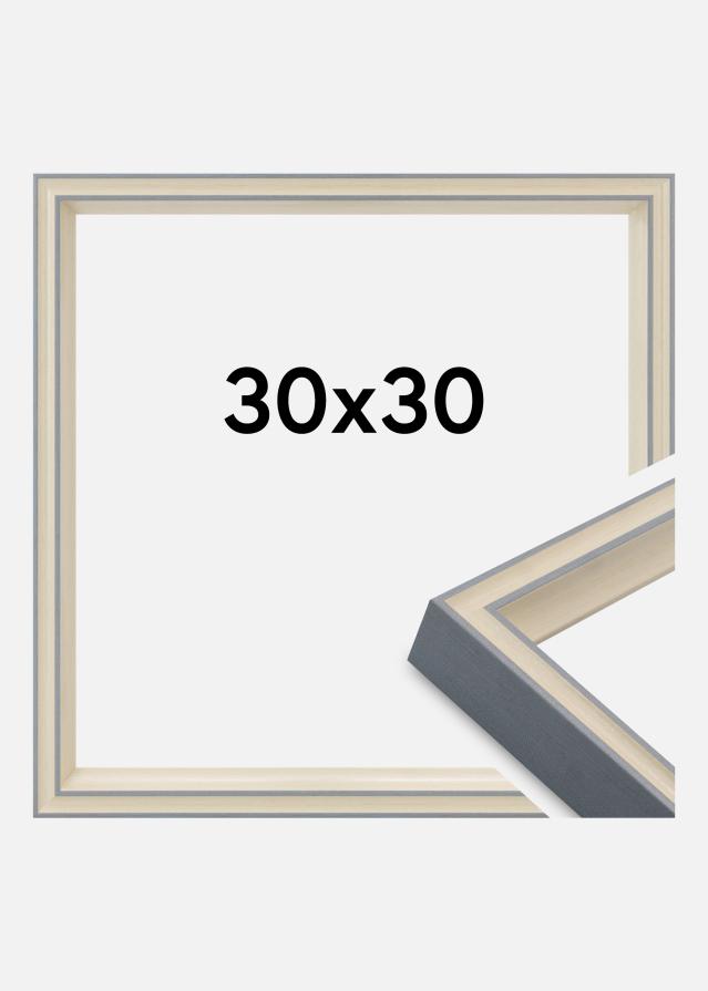Keret Riga Akrilüveg Szürke 30x30 cm