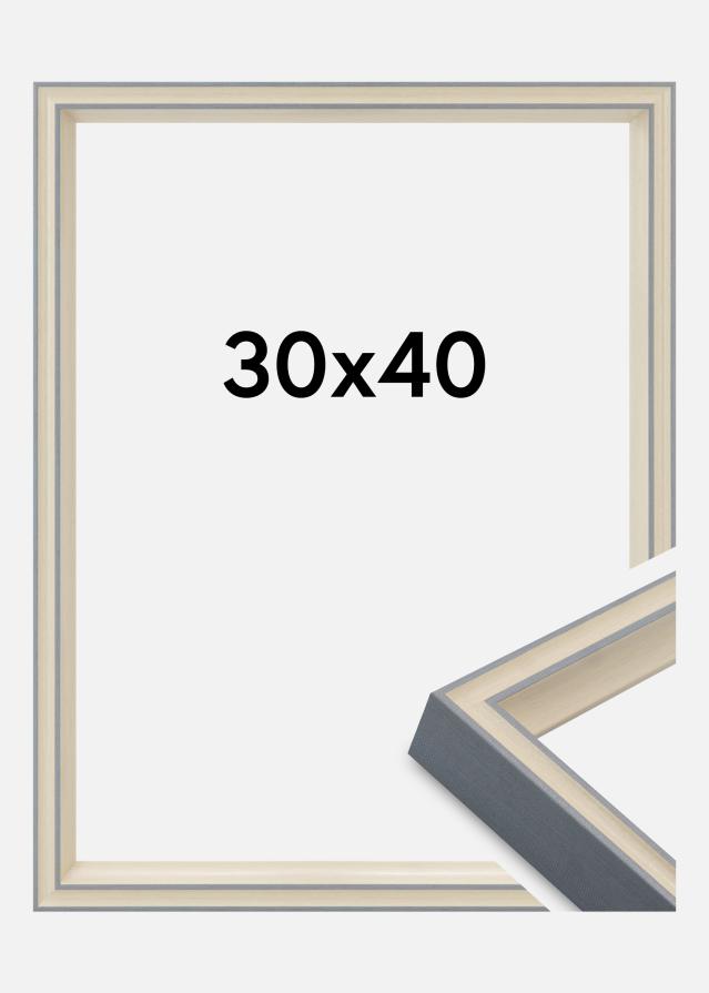 Keret Riga Akrilüveg Szürke 30x40 cm