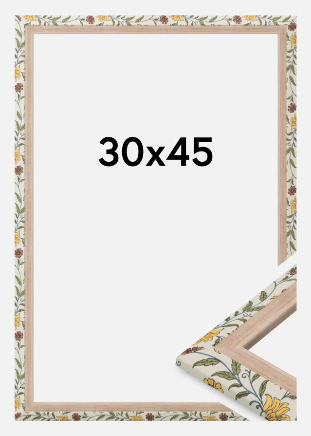 Keret Arco Akrilüveg Virágos Tölgy 30x45 cm