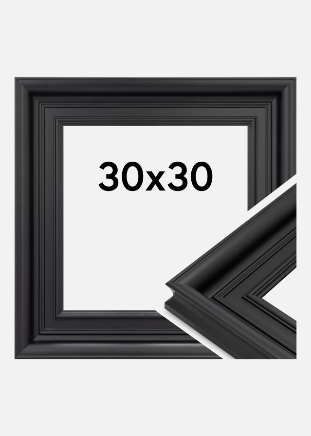 Keret Scarborough Akrilüveg Fekete 30x30 cm