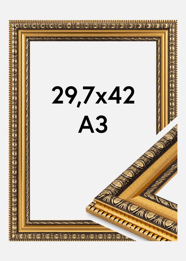 Keret Ornato Akrilüveg Arany 29,7x42 cm (A3)