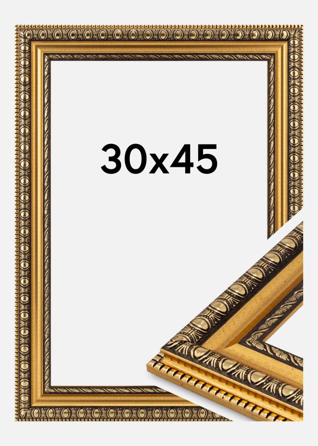 Keret Ornato Akrilüveg Arany 30x45 cm