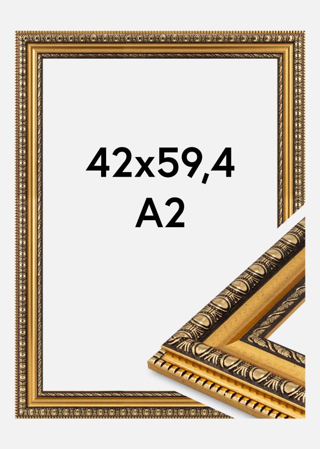 Keret Ornato Akrilüveg Arany 42x59,4 cm (A2)