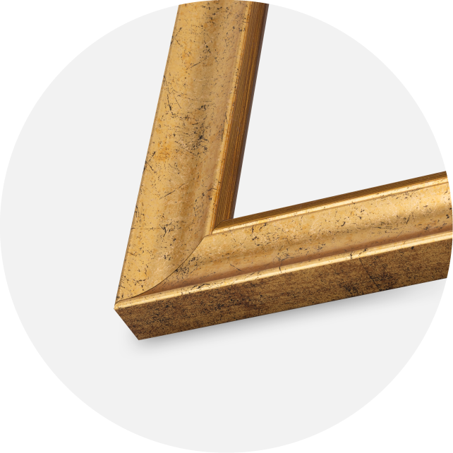 Keret Conca Akrilüveg Arany 59,4x84 cm (A1)