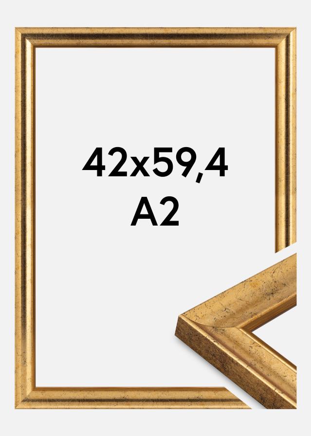 Keret Conca Akrilüveg Arany 42x59,4 cm (A2)