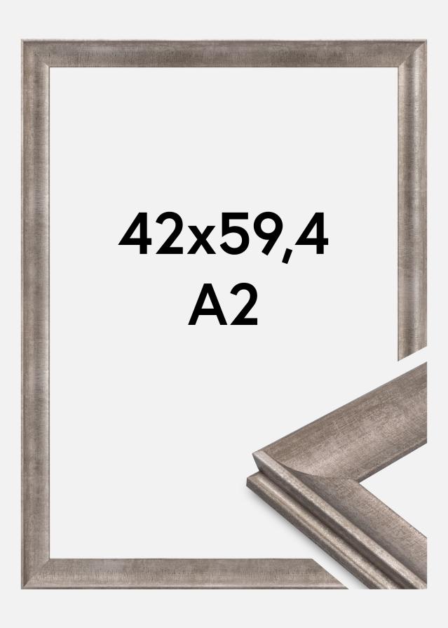 Keret Conca Akrilüveg Ezüst 42x59,4 cm (A2)