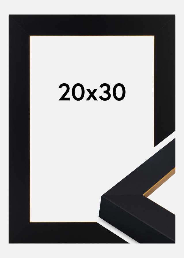 Keret Sussex Akrilüveg Fekete/Arany 20x30 cm