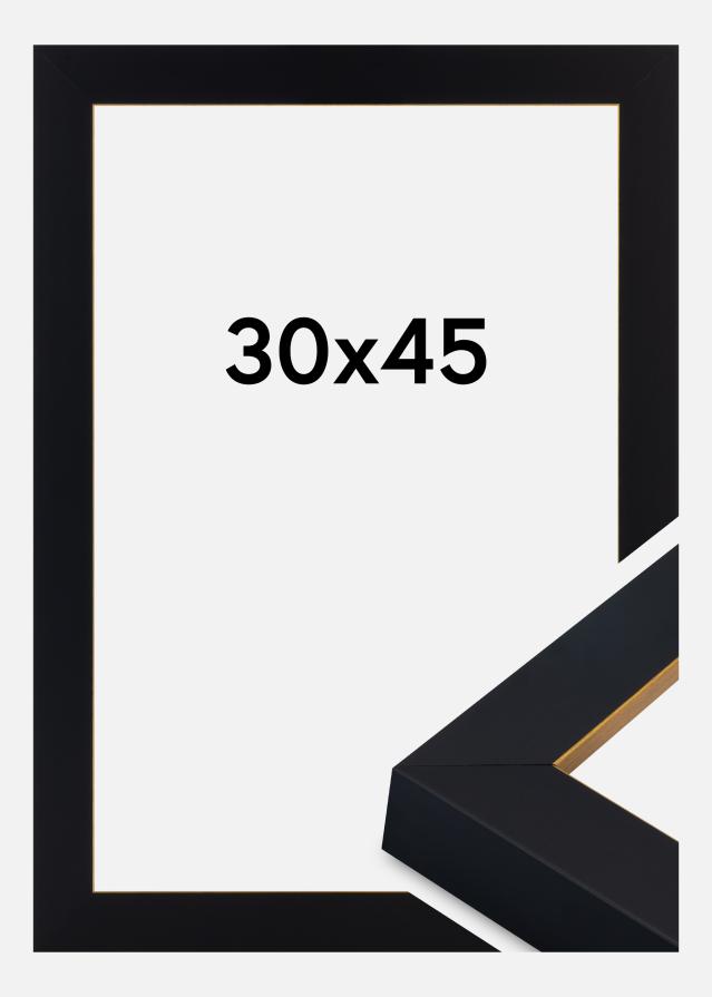 Keret Sussex Akrilüveg Fekete/Arany 30x45 cm