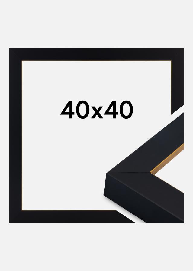 Keret Sussex Akrilüveg Fekete/Arany 40x40 cm