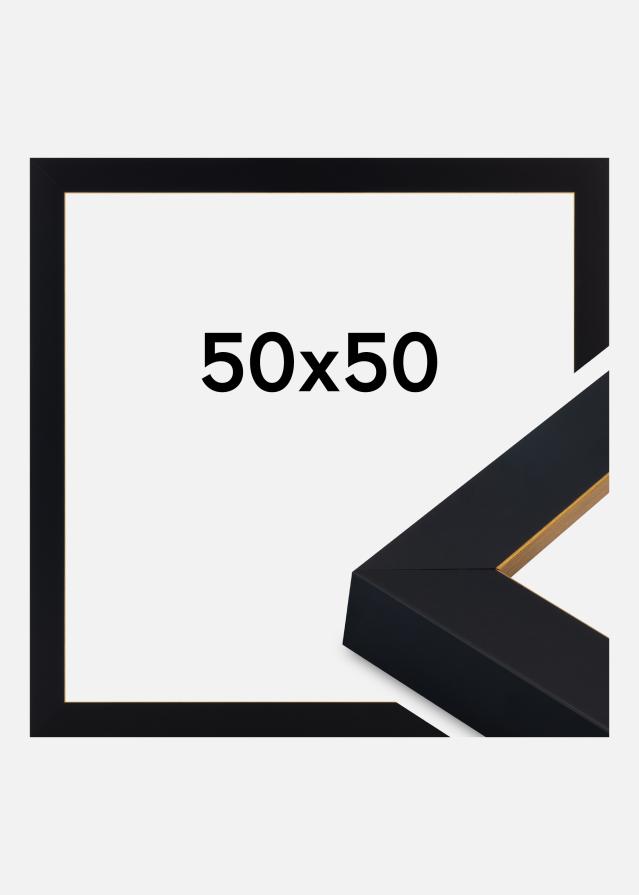 Keret Sussex Akrilüveg Fekete/Arany 50x50 cm
