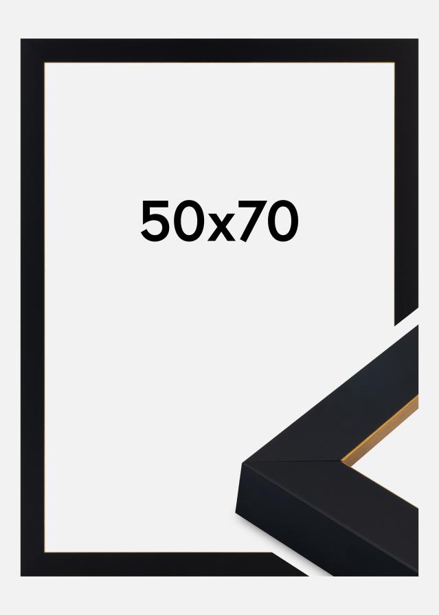 Keret Sussex Akrilüveg Fekete/Arany 50x70 cm