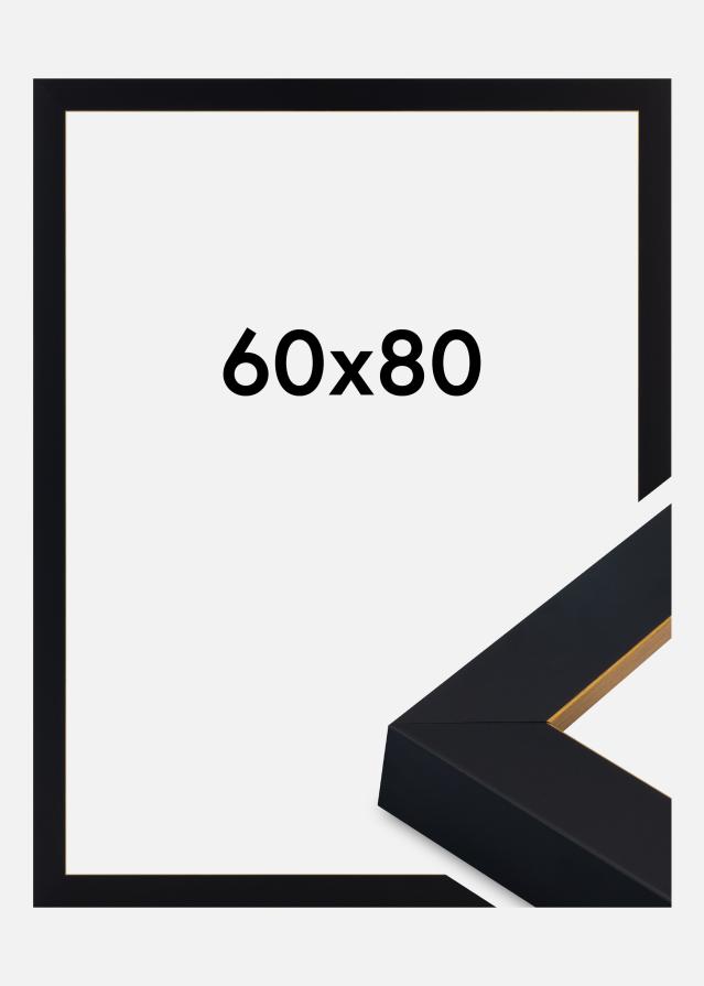 Keret Sussex Akrilüveg Fekete/Arany 60x80 cm