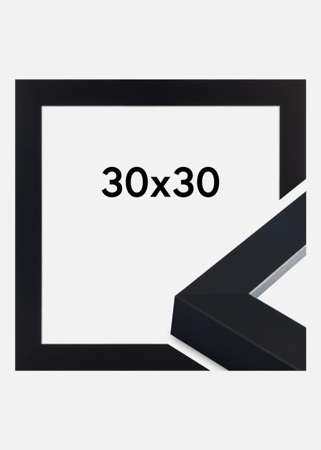 Keret Sussex Akrilüveg Fekete/Ezüst 30x30 cm