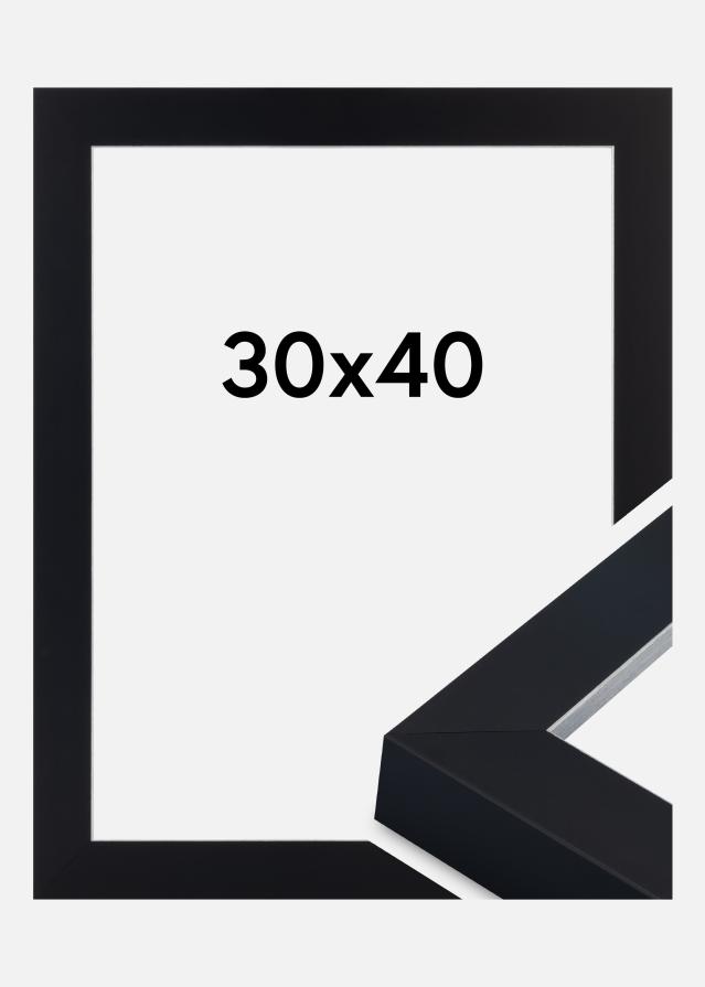 Keret Sussex Akrilüveg Fekete/Ezüst 30x40 cm