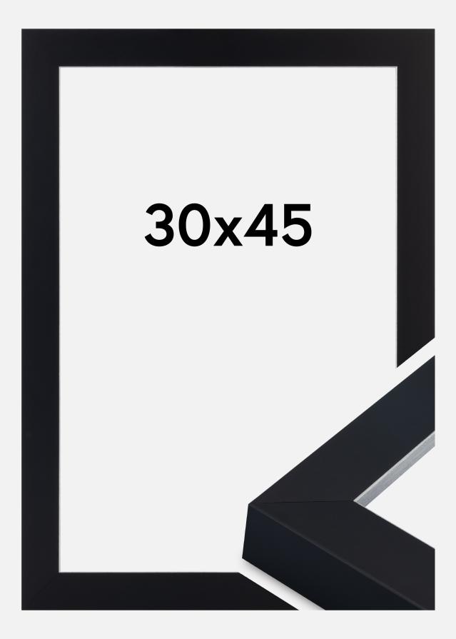 Keret Sussex Akrilüveg Fekete/Ezüst 30x45 cm