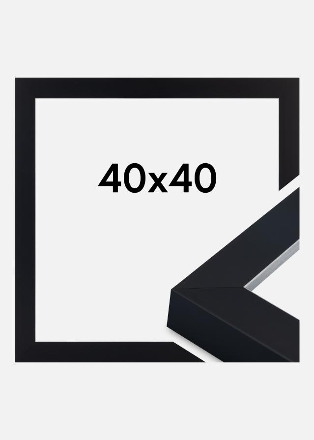 Keret Sussex Akrilüveg Fekete/Ezüst 40x40 cm