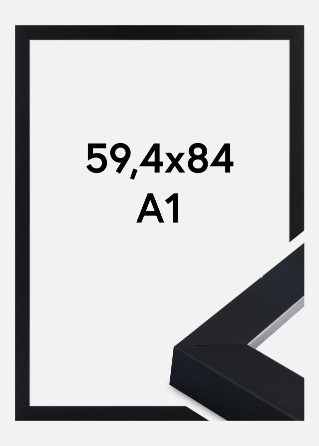 Keret Sussex Akrilüveg Fekete/Ezüst 59,4x84,1 cm (A1)