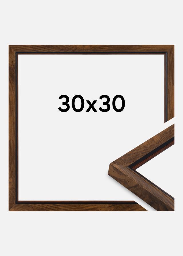 Keret Obsidian Akrilüveg Dió 30x30 cm