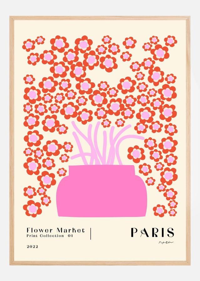 Flower Market. Paris Poszter