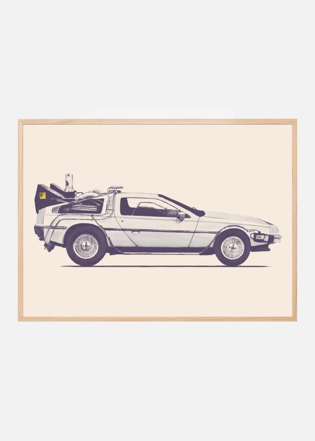 Delorean Poszter