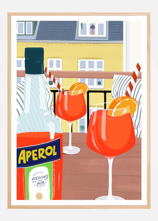 Balcony qHyggeq Poszter