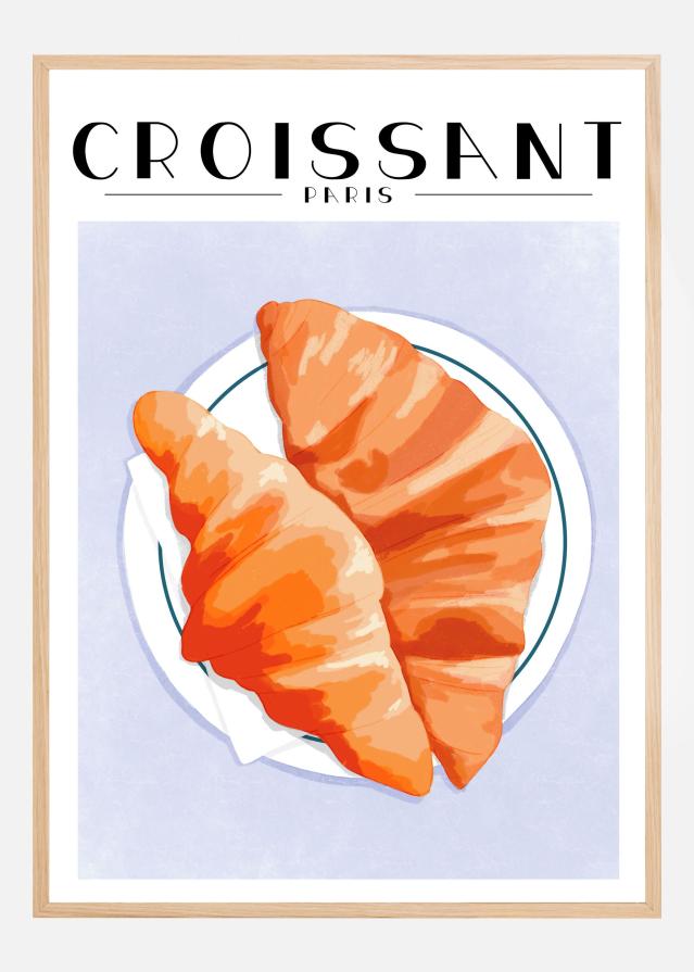 Croissant - Paris Poszter