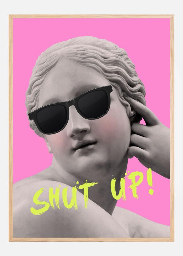 Shutuppinkyellow Ratioiso Poszter