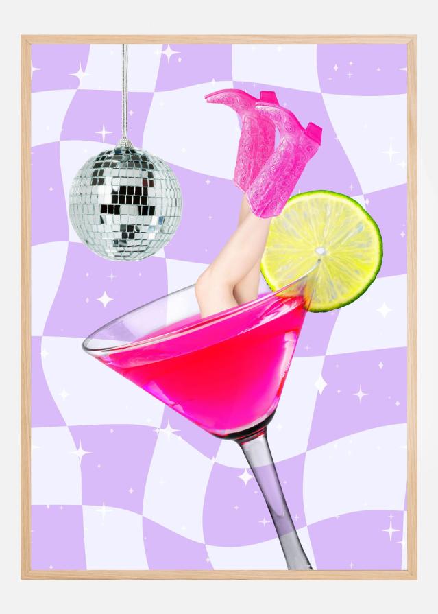 Disco Drink Delight Poszter