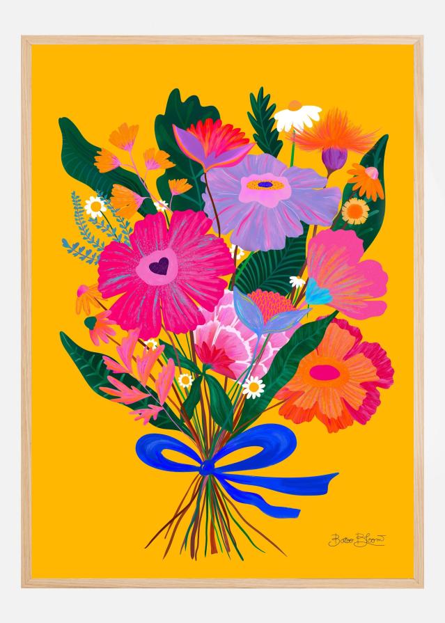 Eclectic Flowers Poszter