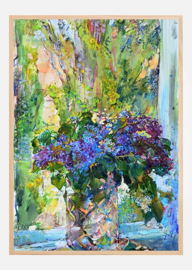 Vibrant floral Poszter