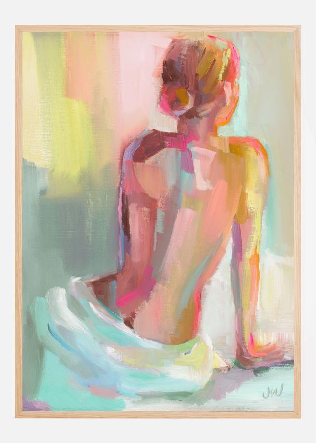 Woman Posing Poszter