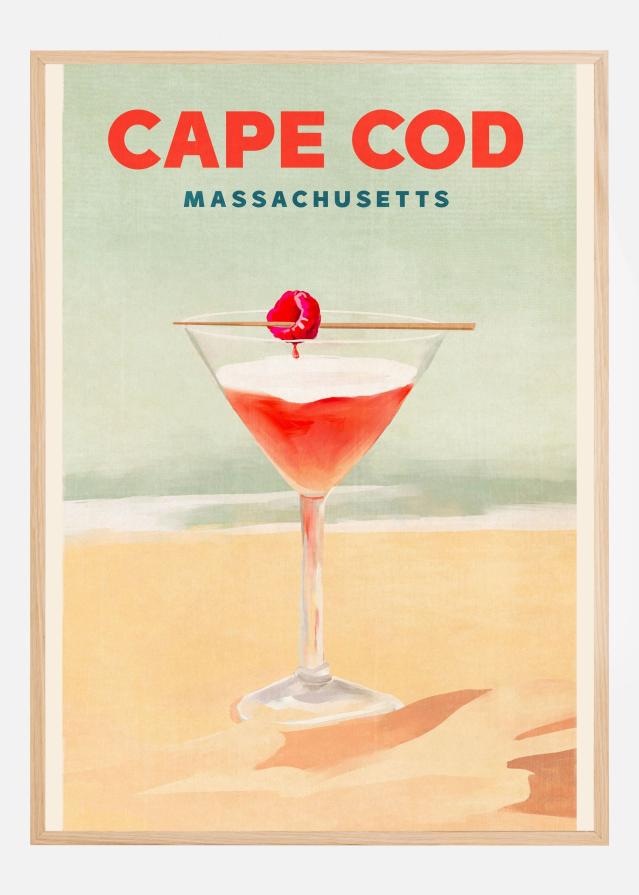 Cape Cod Cocktail Tall Poster Poszter
