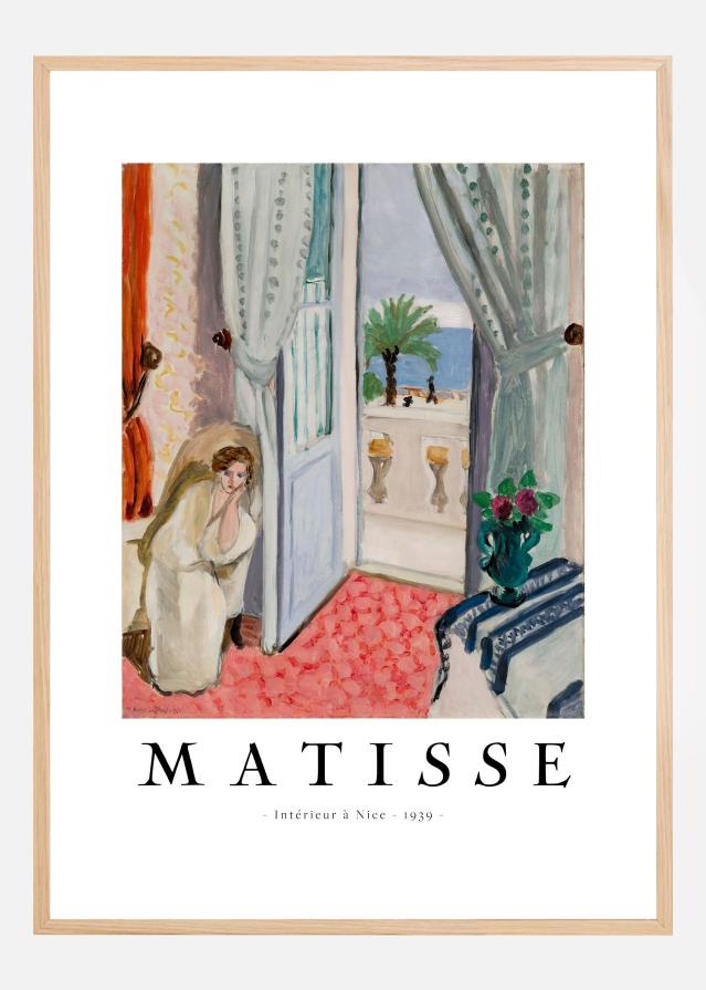 IntAcrieur An Nice - Henri Matisse Poszter