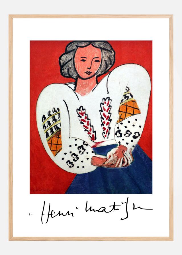 La Blouse Roumaine 1940 - Henri Matisse Poszter