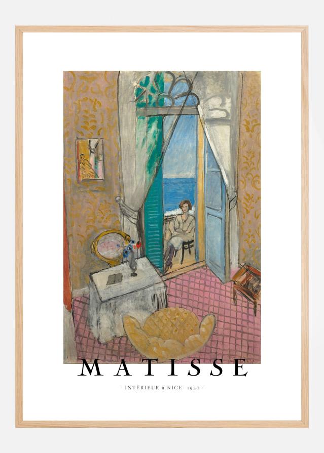 Interieur a Nice II - Henri Matisse Poszter