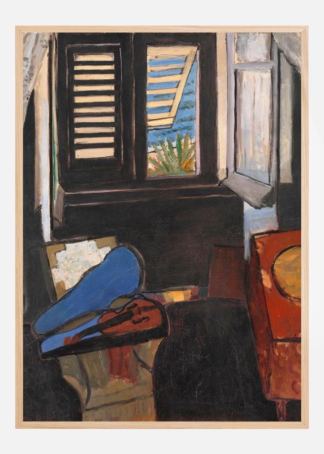 IntAcrieur Au Violon - Henri Matisse Poszter