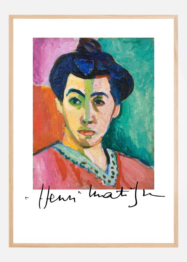 La Raie Verte With Signature - Henri Matisse Poszter
