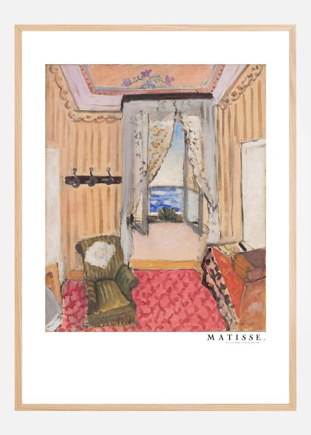 Ma Chambre Au Beau Rivage Boarder - Henri Matisse Poszter