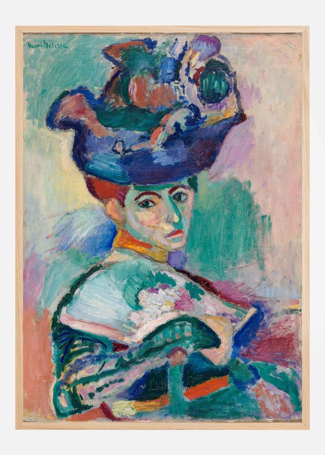 Woman With Hat - Henri Matisse Poszter
