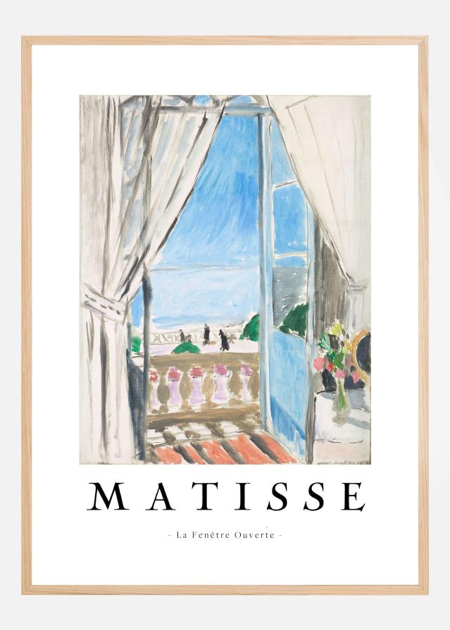 La FenAatre Ouverte II - Henri Matisse Poszter