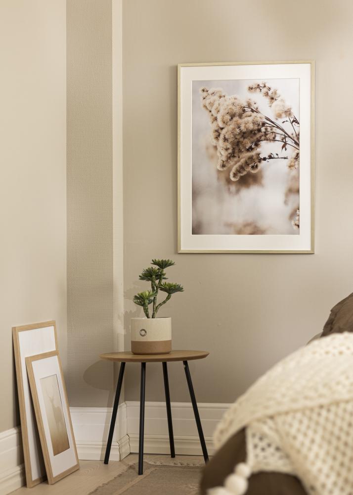 Keret Edsbyn ezüst 40x45 cm - Paszpartuk fehér 11x13 inches