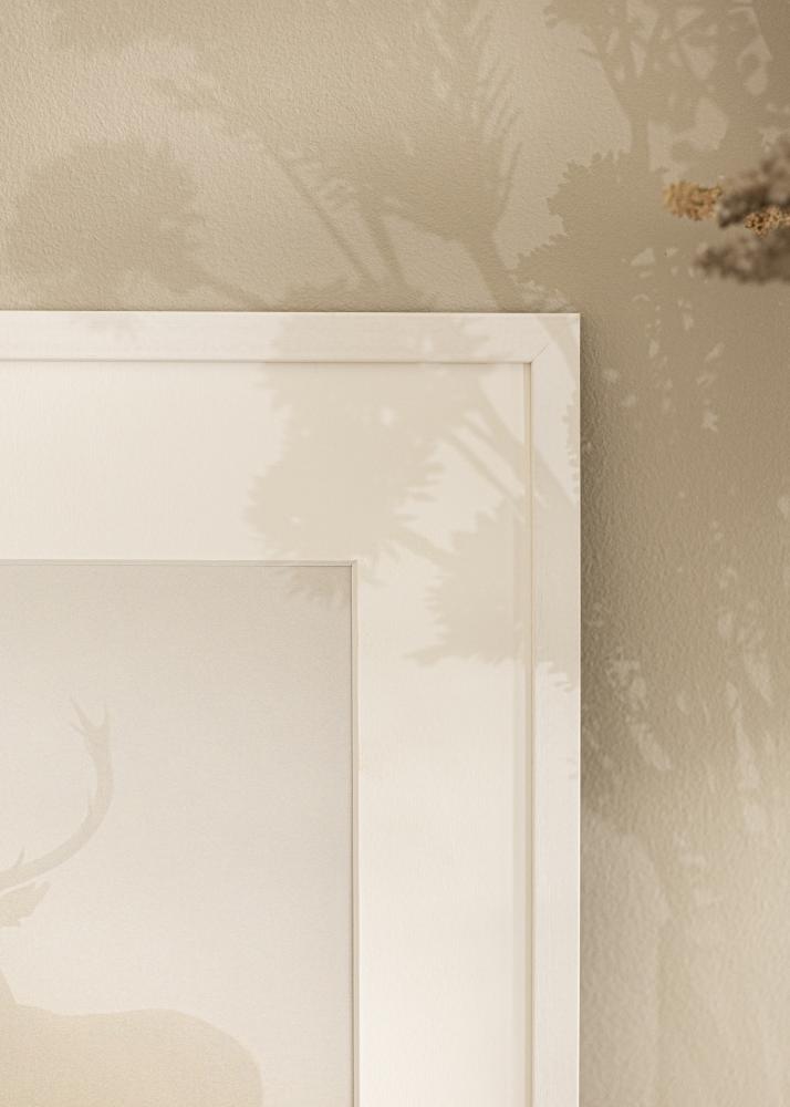 Keret Edsbyn Fehér 22x28 cm - Paszpartuk Fehér 12x18 cm