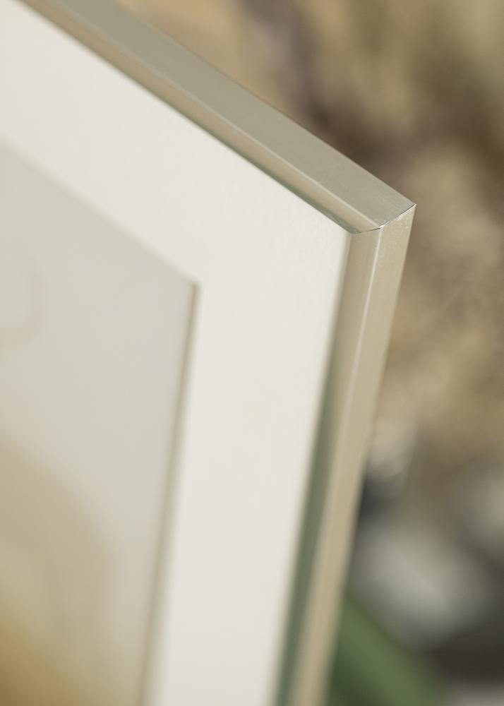 Keret New Lifestyle ezüst 10x18 cm - Paszpartuk fehér 8x10 cm